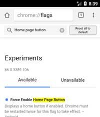 how-to-enable-home-button-on-chrome-for-android