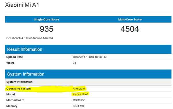 Xiaomi-Mi-A1-Android-9-Pie-update