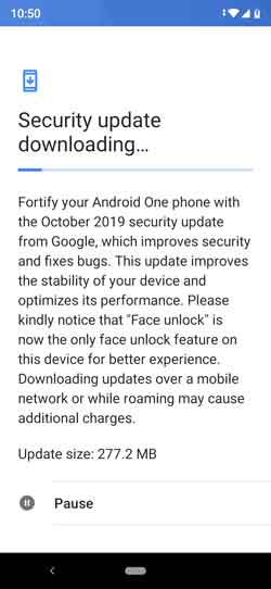 Xiaomi Mi A3 October security update rolling out