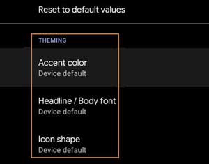 enable theme settings in older pixel devices