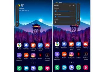 Vertical-volume-slider-for-Samsung-Galaxy-phone