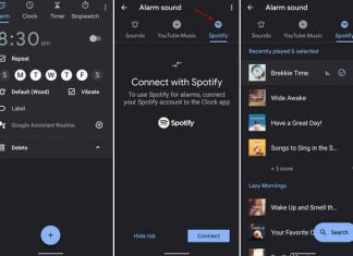 Connect-Spotify-for-music-alarm-on-Android