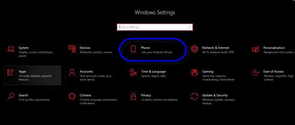 Setup Your Phone app on Windows to make and receive phone calls