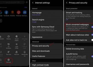 block-unwanted-webpages-in-samsung-internet