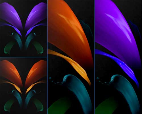 Galaxy Z Fold 2 5G wallpaper preview