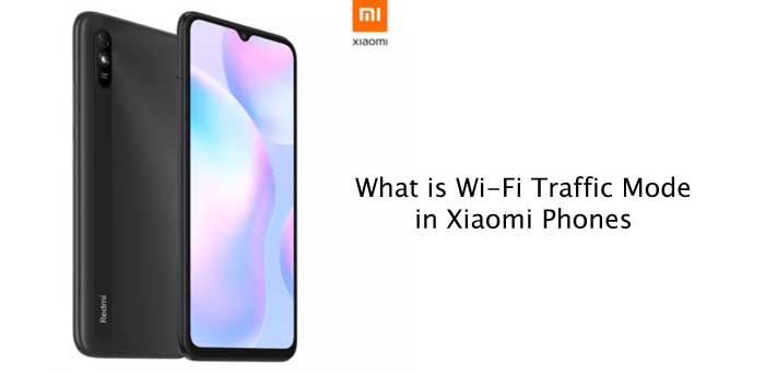 How to enable WiFi traffic mode on Xiaomi phones