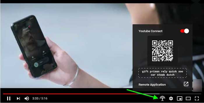 Turn android phone as a YouTube remote control without any app