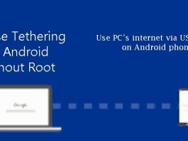 how to reverse tethering on android