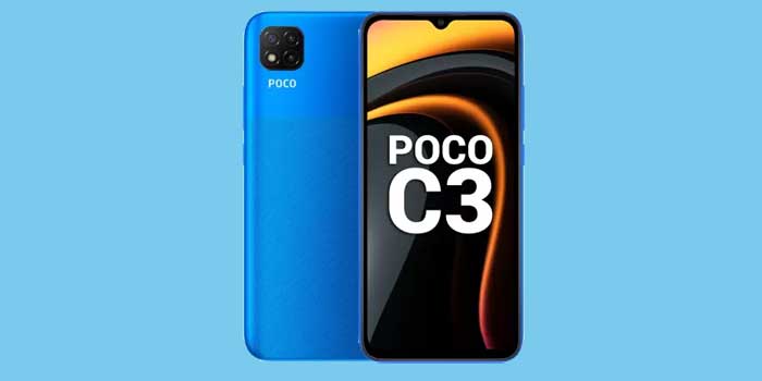 Xiaomi Poco C3 budget smartphone