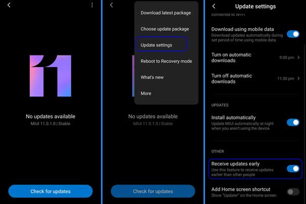 How to receive MIUI update early on your Xiaomi phone