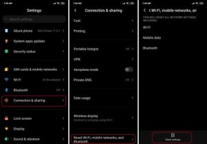 How to Reset Wireless Settings on Xiaomi Redmi Phone - Techtrickz