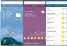 Google-weather-widget