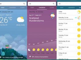 Google-weather-widget