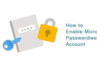 Microsoft-Passwordless-login