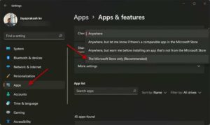 How to Disable Apps Installation on Windows 11 - Techtrickz