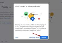 Create-a-Passkey-on-a-Google-account