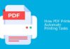 PDF-Printers automate printing tasks