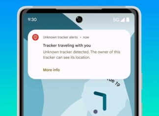 Android-Unknown-tracker-alert