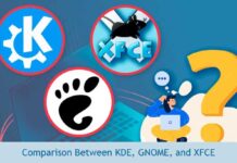 Differences-between-KDE-GNOME-and-XFCE