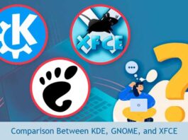 Differences-between-KDE-GNOME-and-XFCE