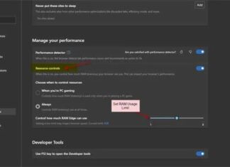 Set-Edge-browser-RAM-usage-manually-on-Windows