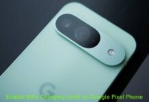 Enable 80% Charging Limit on Google Pixel Phone