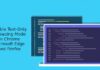 Text-Only Browsing in Chrome, Edge and Firefox