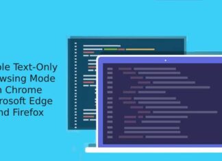 Text-Only Browsing in Chrome, Edge and Firefox