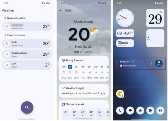How to Get Google Pixel Weather App and Widget on Non-Pixel Devices ...