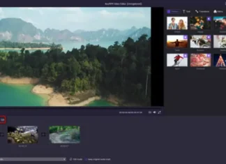 AnyMP4 Video Editor editing window