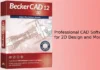 BeckerCAD 12 2D_ Professional CAD Software for 2D Design and Modeling