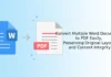 Convert Word Documents to PDF