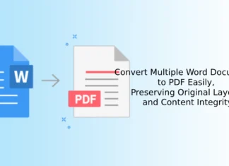 Convert Word Documents to PDF