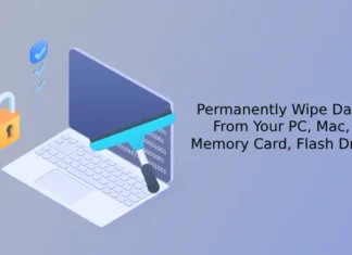 permanently wipe data from your PC
