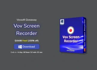 Get Free License for Vov Screen Recorder for Windows
