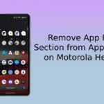 Remove App Picks Section from App Drawer on Motorola Hello UI