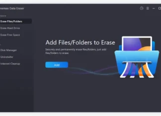 Donemax Data Eraser UI