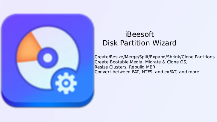 iBeesoft Disk Partition Wizard