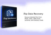 iTop Data Recovery for Windows box