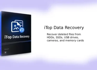 iTop Data Recovery for Windows box
