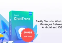 EaseUS ChatTrans for Free: Easily Transfer WhatsApp Data Between Android & iOS EaseUS ChatTrans for Free