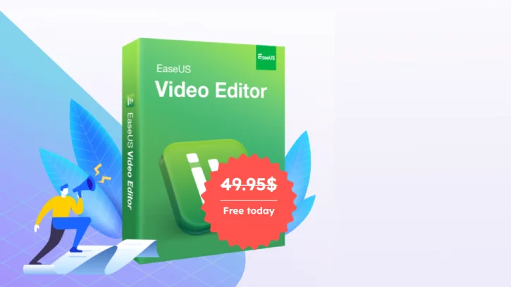 Get EaseUS Video Editor Pro Free for 1 Year