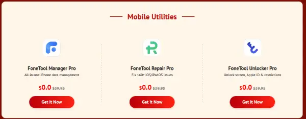 Mobile Utilities