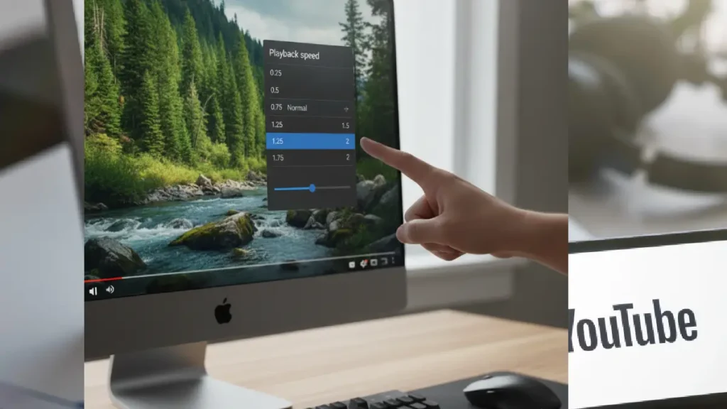 YouTube playback rate 16x
