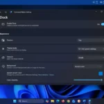 Command Palette Dock