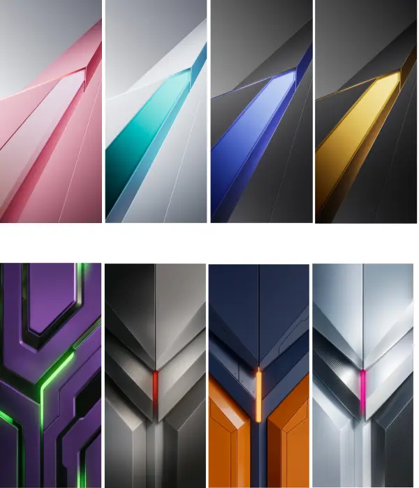 Oppo K15 Pro stock wallpapers